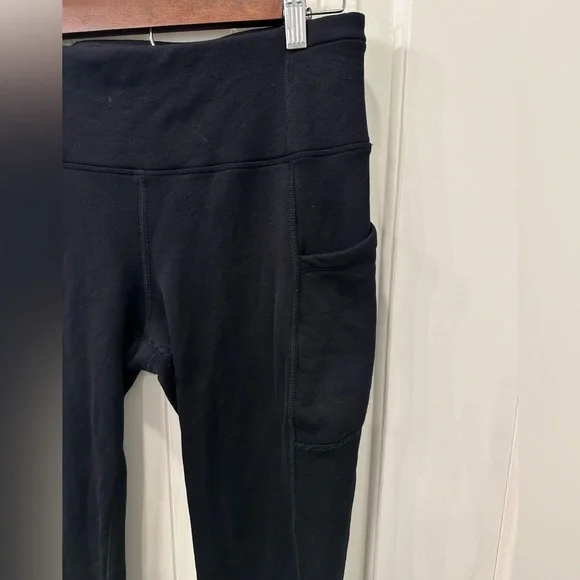 Athleta Altitude Stash Tight Polartec Powerstretch Pants Fleece Lined M - Picture 4 of 7